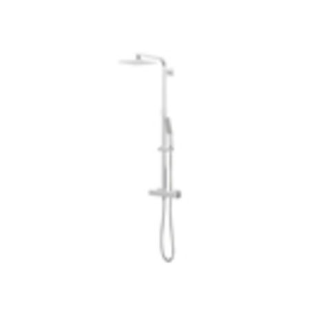 KEENEY MFG Shower Faucet Kit, Polished Chrome, Wall SYM013TSCCP